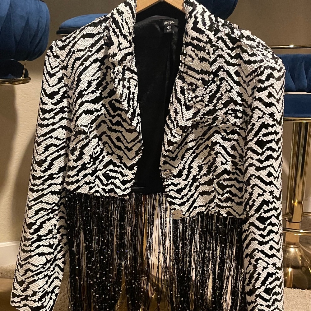 Limited edition Nasty Gal Sequins Jacket